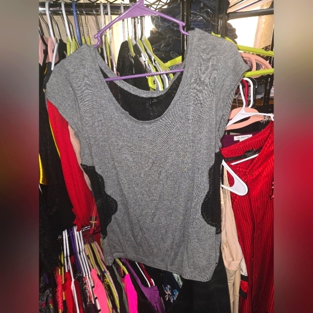 💋5/20 Kensi lace size blouse xl